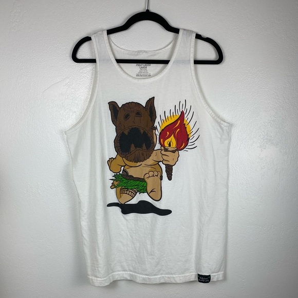 Vintage FULLY LACED Tank Top Men’s size Large - Picture 9 of 9